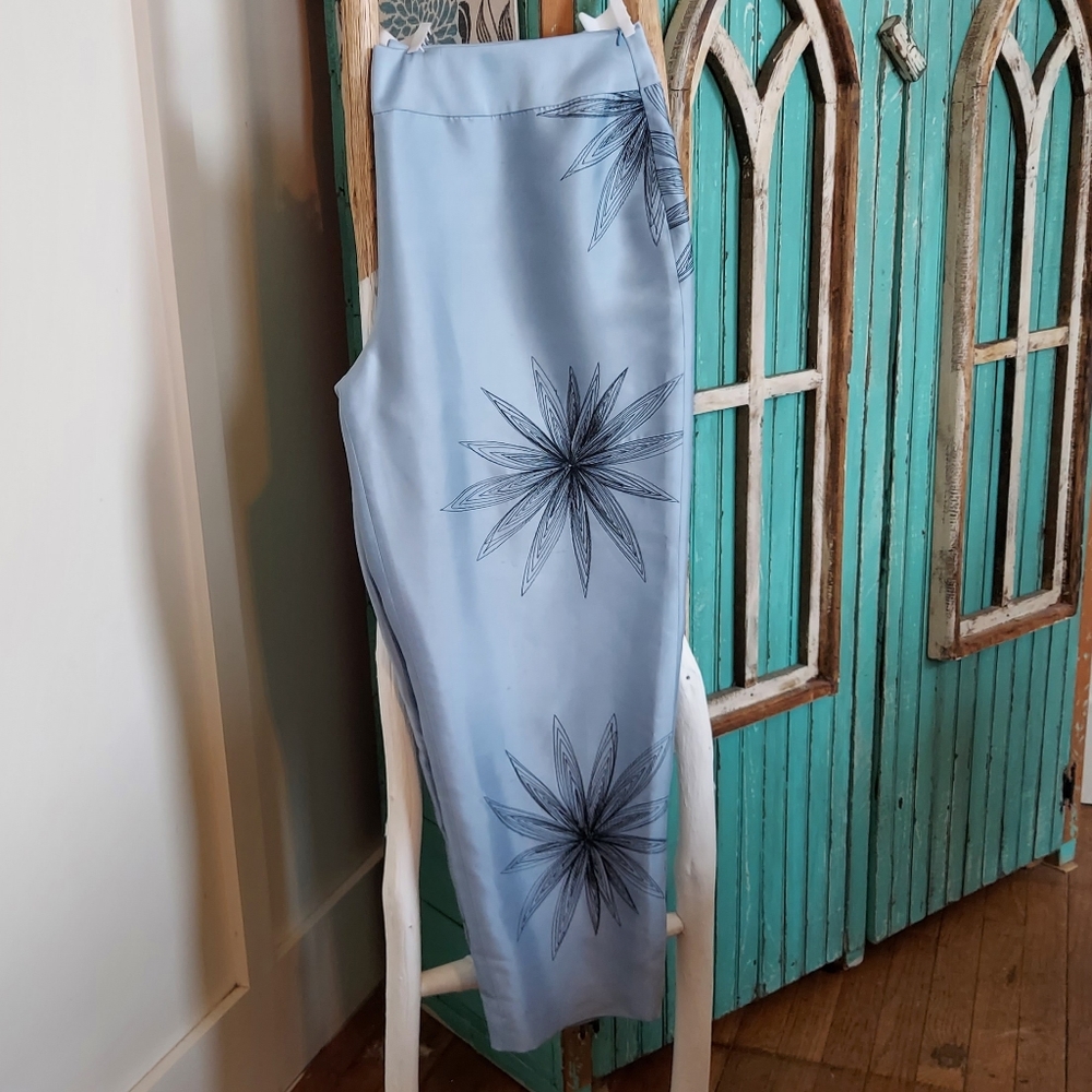 NWT 100% SILK Pants Trousers Grace Dane Lewis